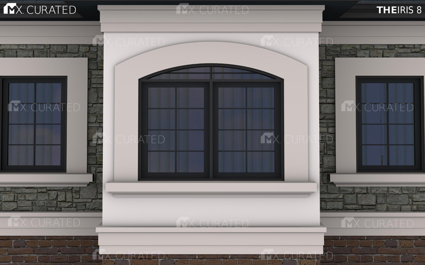 The Iris 8 Exterior Moulding Design Example