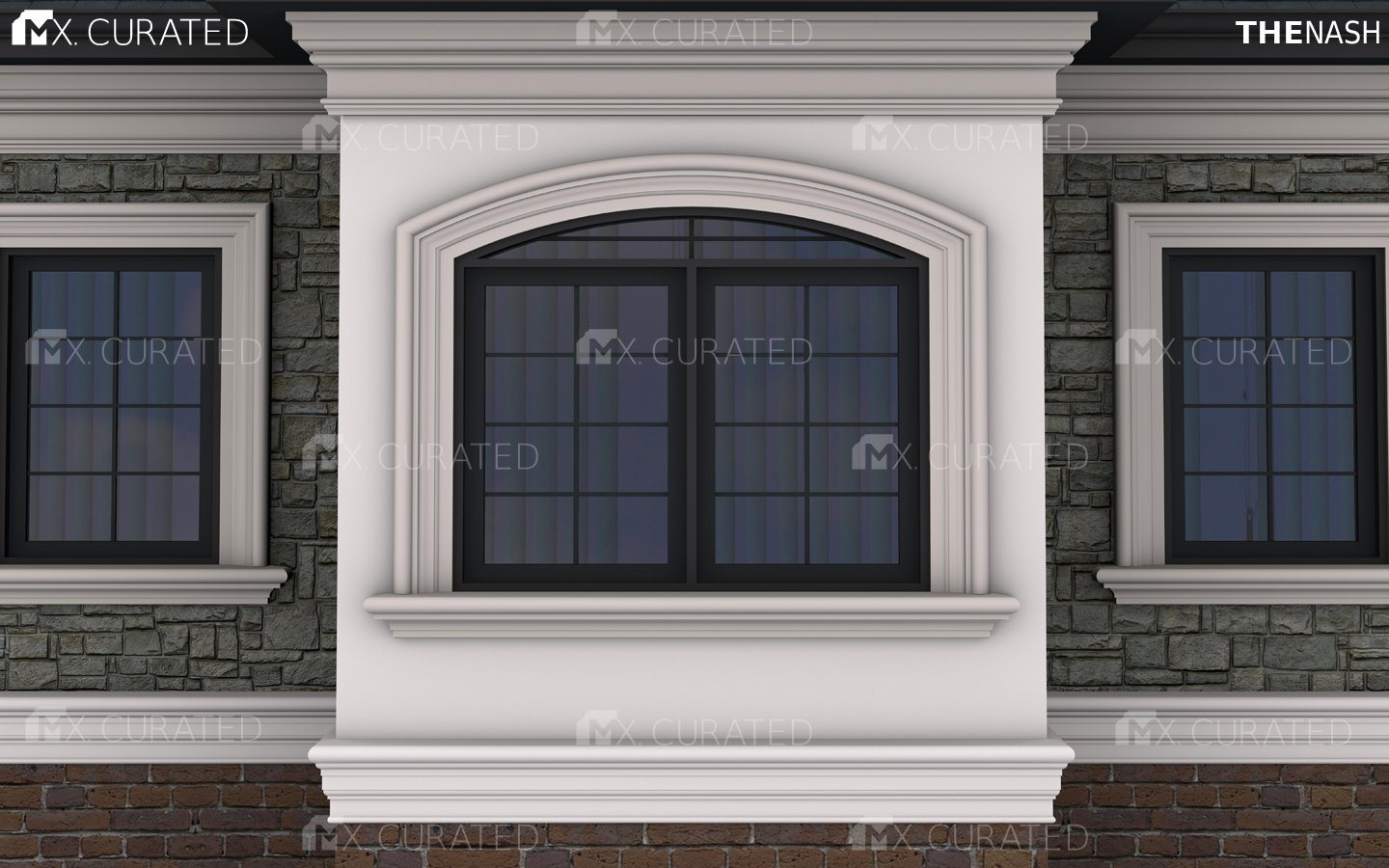 The Nash Exterior Moulding Design Example