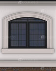 The Savona Exterior Window And Door Trim Design Example