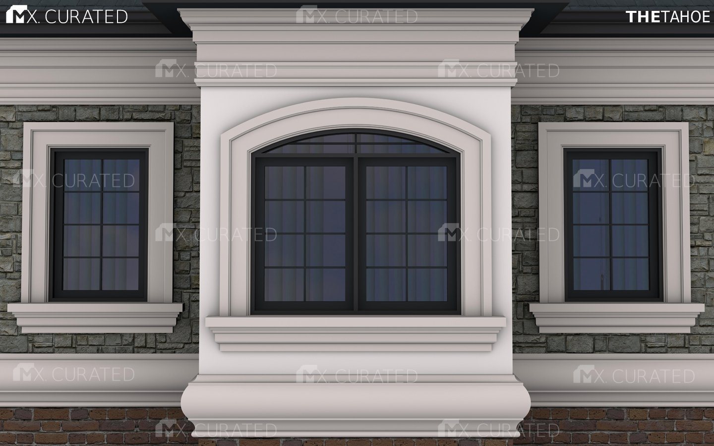 The Tahoe Exterior Window And Door Trim Design Example