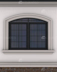 The Yasmine Composite Exterior Window And Door Trim Design Example